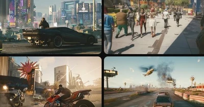 Cyberpunk 2077 - Графика и атмосфера